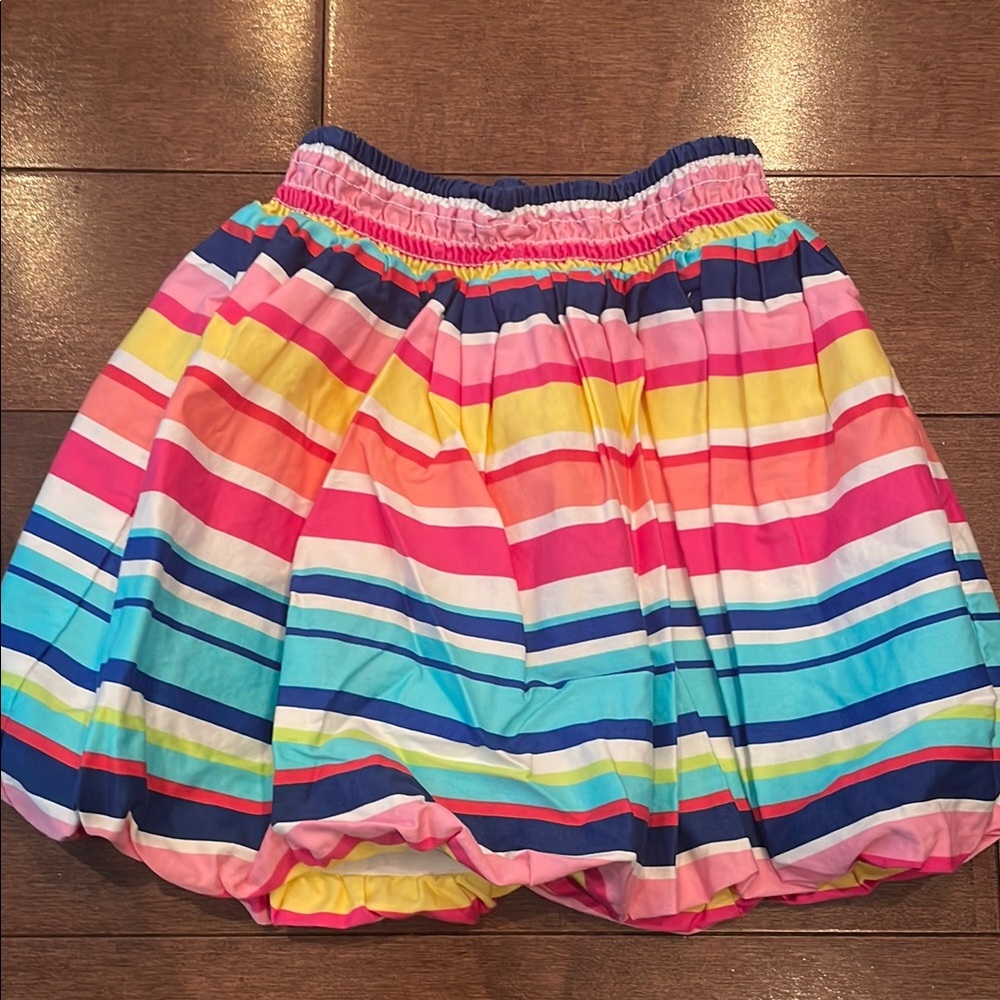 5/$25 Colorful Striped Balloon Skirt